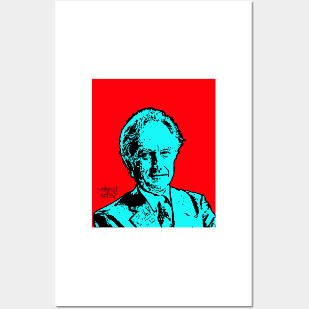 Richard Dawkins Wall Art by DJVYEATES